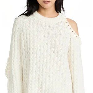 Monse rope cutout sweater dress